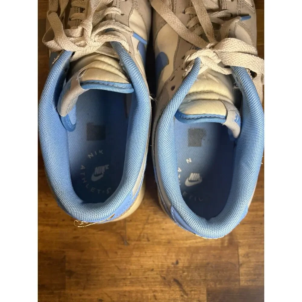 Size 9 Mens Dunk Low University Blue